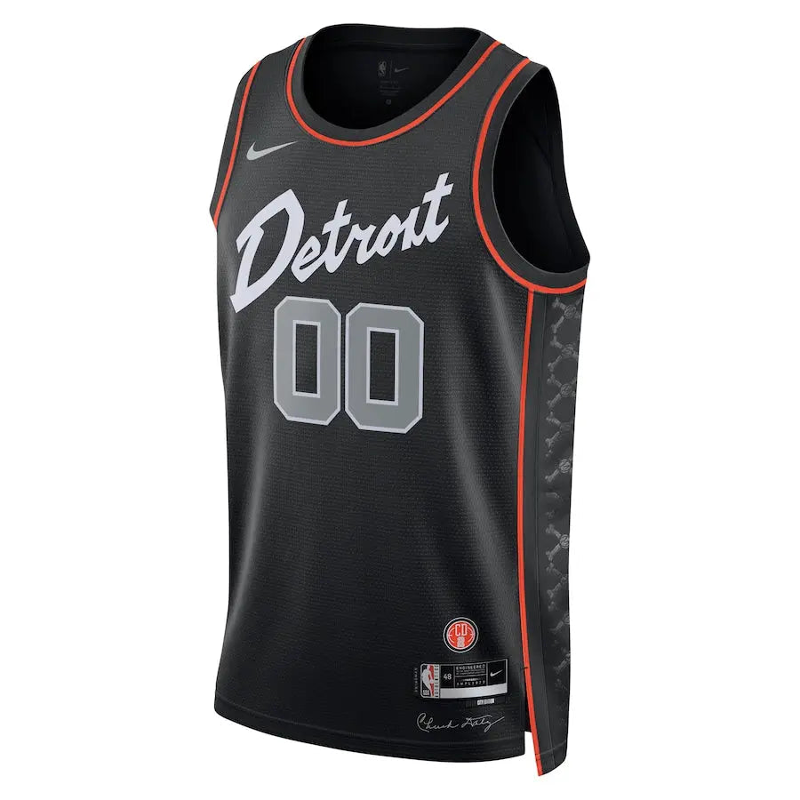 Maillot Detroit Pistons - City Edition 2023/2024 - Personnalisable - Ballers Store