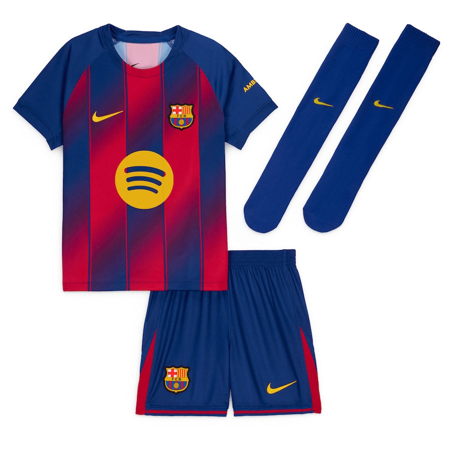 Kit Enfant Fc Barcelone Domicile 2025/2026 - Ballers Store