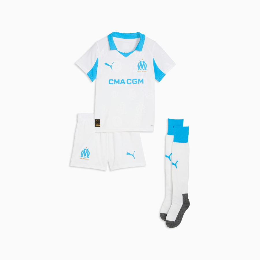 Kit Enfant OM Domicile 2025/2026 - Ballers Store