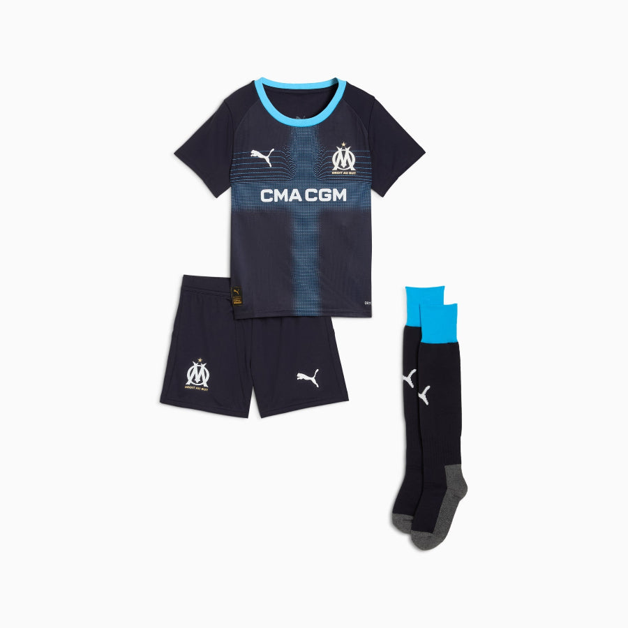 Kit Enfant OM Exterieur 2025/2026 - Ballers Store