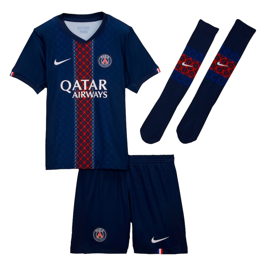 Kit Enfant PSG Domicile 2025/2026 - Ballers Store
