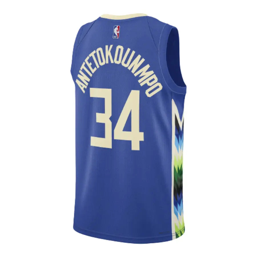 Maillot Milwaukee Bucks - City Edition 2022/2023 - Personnalisable Nike