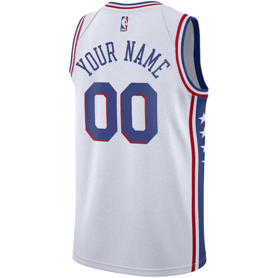 Maillot 76ers - Association Edition 2024/2025 - Personnalisable Nike